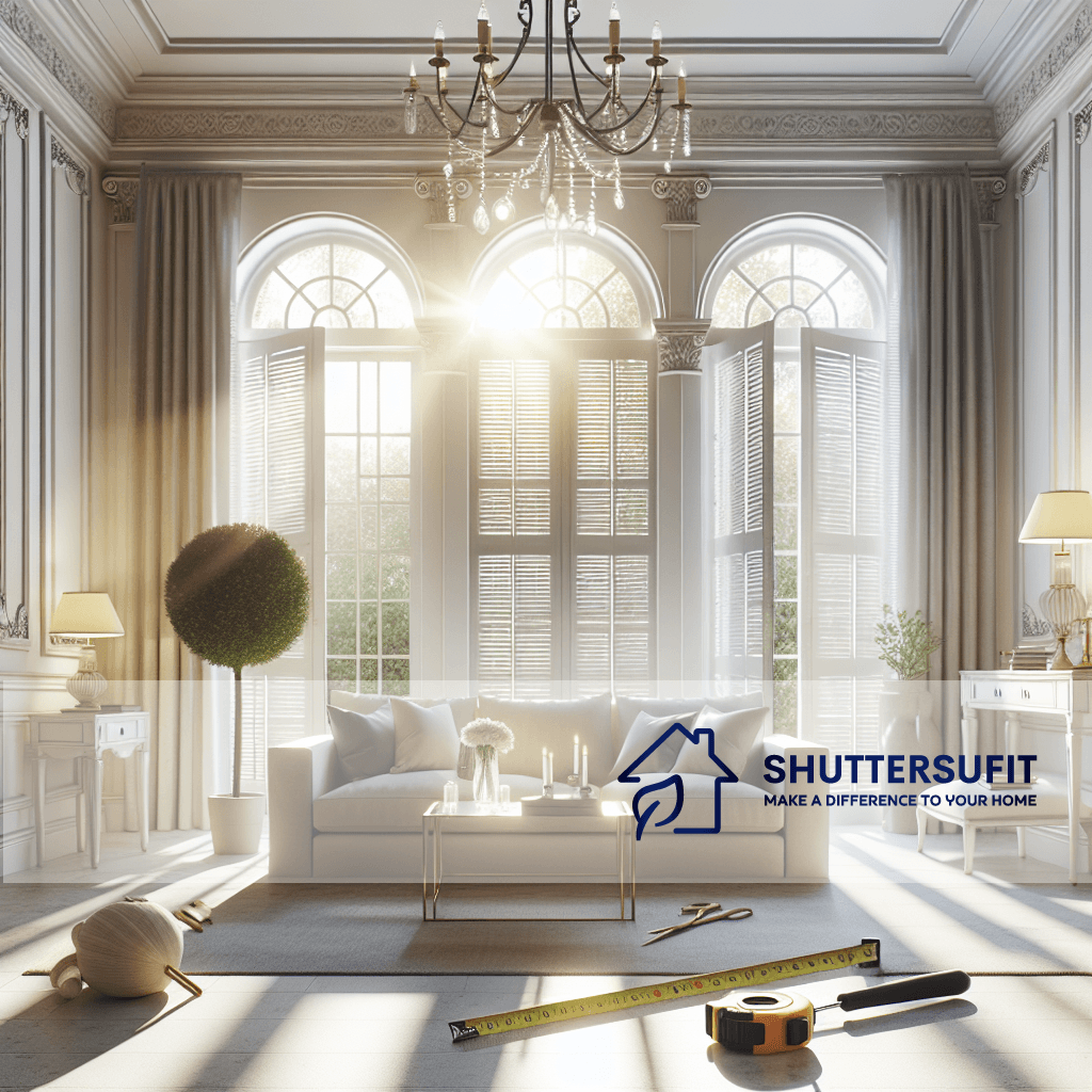 Radiant Room Light: DIY White Shutters Guide