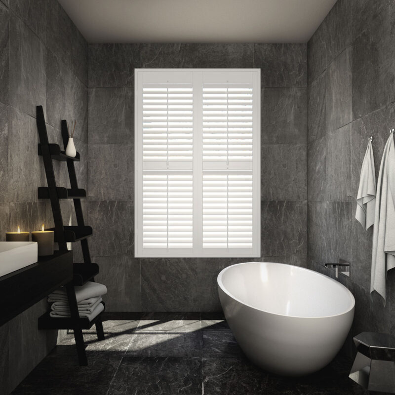 Full Height Style plantation window shutters made by shuttersufit in Gravesend Kent