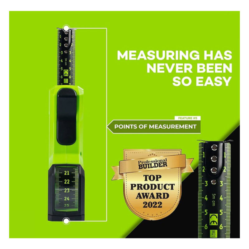 Gatortape accurate and ergonomic measuring tape for measuring windows - for sale on the Shuttersufit website