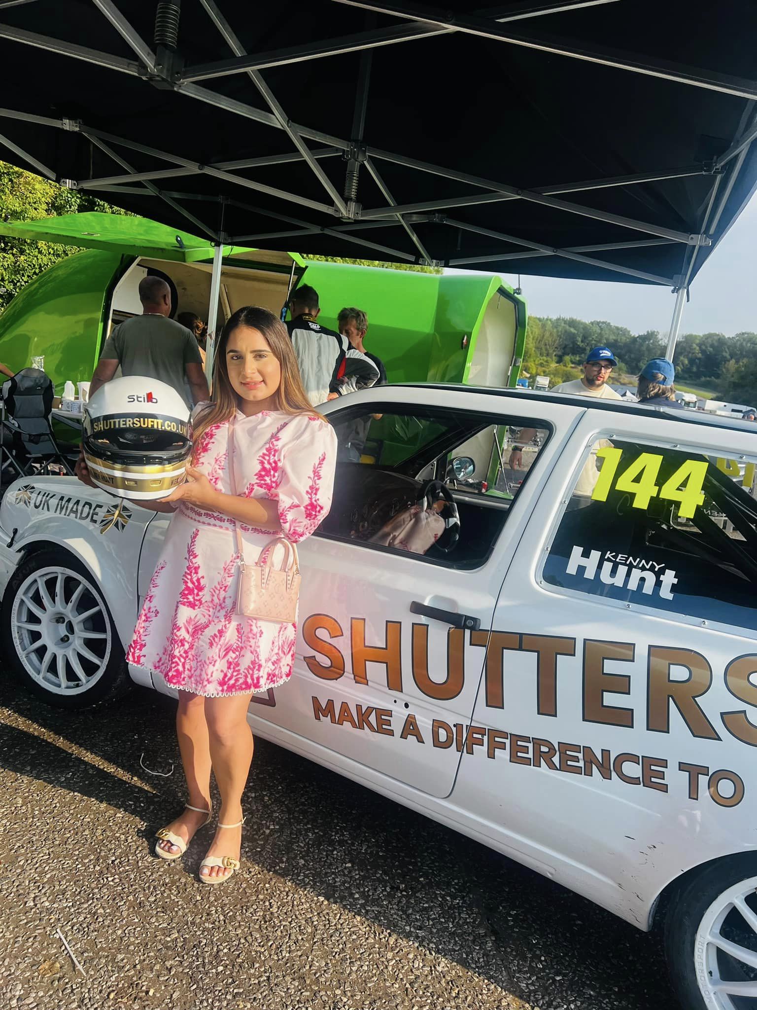 Serena from ShuttersUFit at Brands Hatch