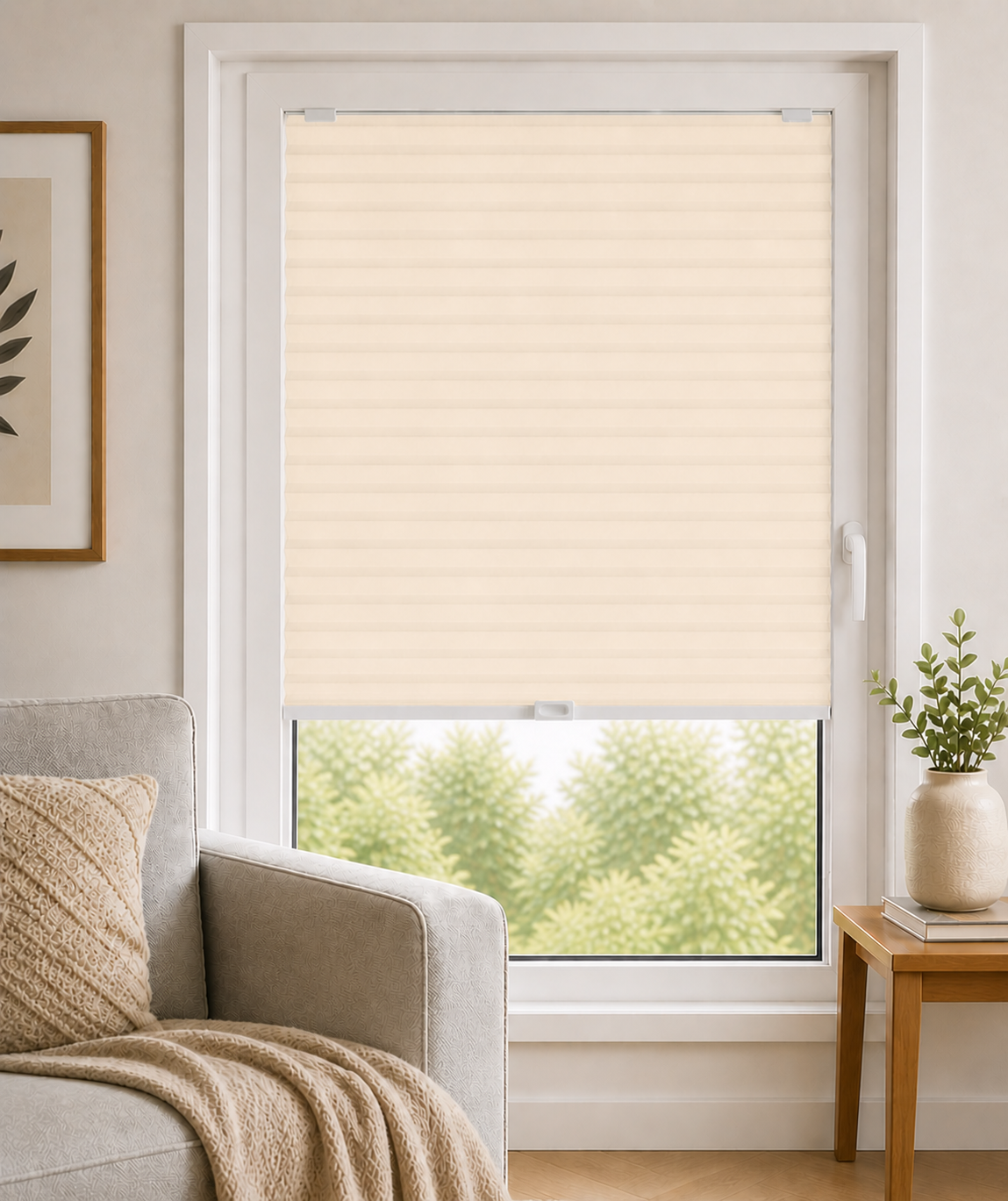 Apollo Honeycomb Click Blinds | No Drill | ShuttersUFit